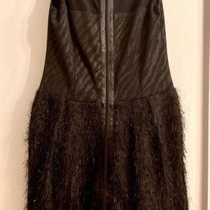 Rachel Rachel Roy feathered dress